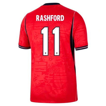Marcus Rashford England 2026/27 Away back view