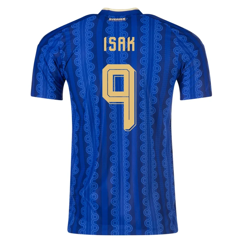 Alexander Isak Sweden 2026/27 Authentic Away back view