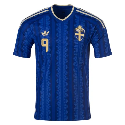 Alexander Isak Sweden 2026/27 Authentic Away front view