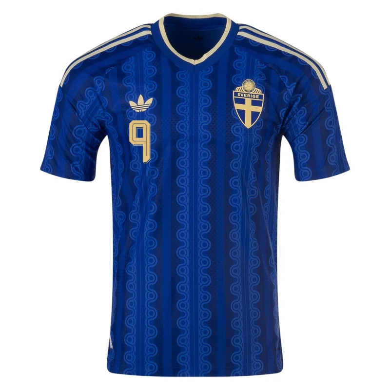 Alexander Isak Sweden 2026/27 Authentic Away front view