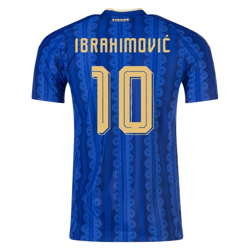 Zlatan Ibrahimovic Sweden 26/27 Authentic Away back view