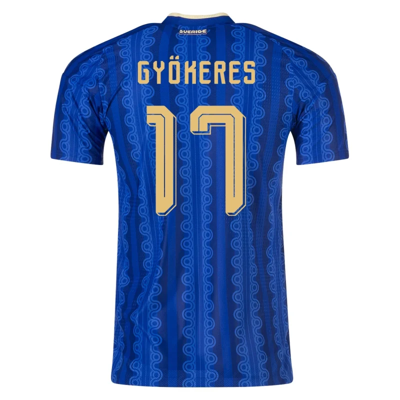 Viktor Gyokeres Sweden 2026/27 Authentic Away back view