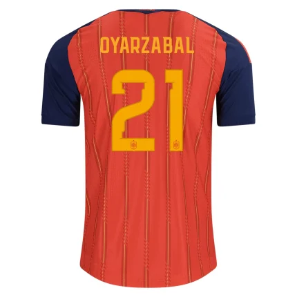 Oyarzabal 21 jersey.