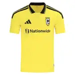 Columbus Crew yellow jersey with Nationwide sponsor logo.