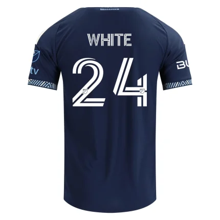 Brian White Vancouver Whitecaps 2026 Away Auth