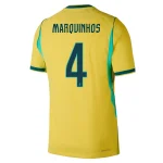 Marquinhos Brazil 2026/27 Authentic Home back view