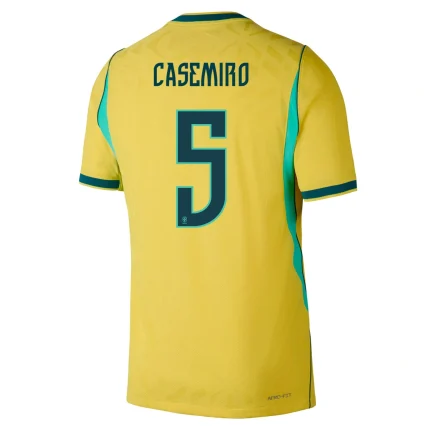 Casemiro Brazil 26/27 Authentic Home back view