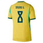 Bruno Guimaraes Brazil 2026/27 Authentic Home back view