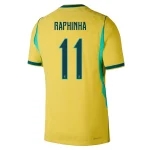 Raphinha Brazil 26/27 Authentic Home back view
