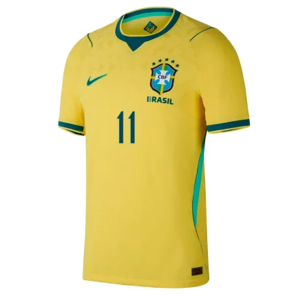 Raphinha Brazil 26/27 Authentic Home front view