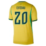 Estevao Brazil 2026/27 Home back view