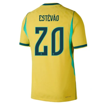 Estevao Brazil 2026/27 Authentic Home back view