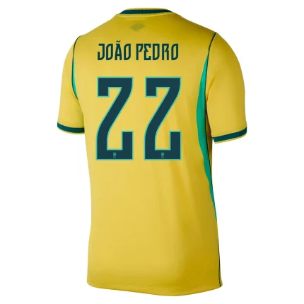 Joao Pedro Brazil 2026/27 Home back view