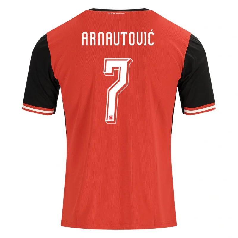 Marko Arnautovic Austria 2026/27 Home back view