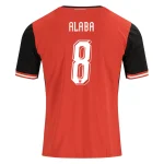 David Alaba Austria 2026/27 Home back view