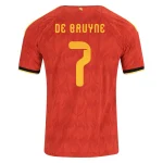 Kevin De Bruyne Belgium 2026/27 Home back view