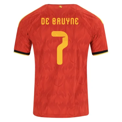 Kevin De Bruyne Belgium 2026/27 Home back view