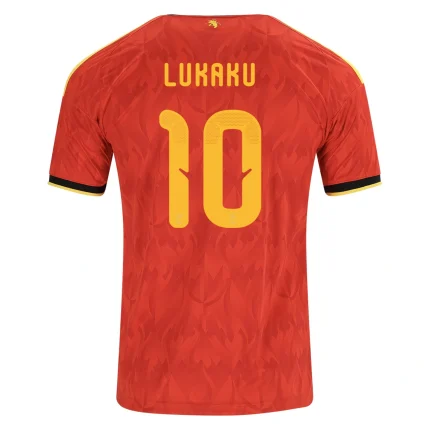 Romelu Lukaku Belgium 2026/27 Home back view