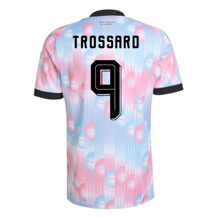 Leandro Trossard Belgium 2026/27 Away back view