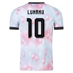 Romelu Lukaku Belgium 2026/27 Authentic Away back view