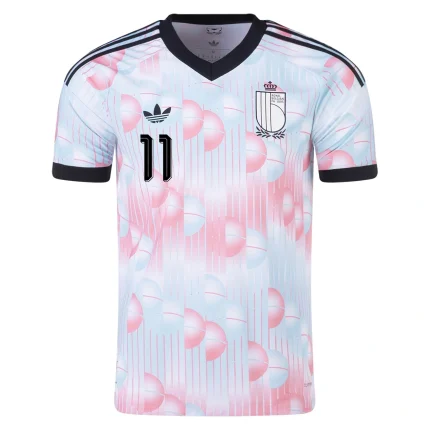 Jeremy Doku Belgium 26/27 Authentic Away front view