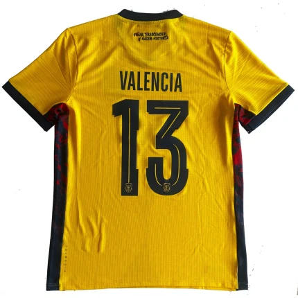 Enner Valencia Ecuador 2026/27 Home back view