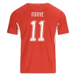 Dan Ndoye Switzerland 2026/27 Home back view