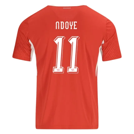 Dan Ndoye Switzerland 2026/27 Home back view