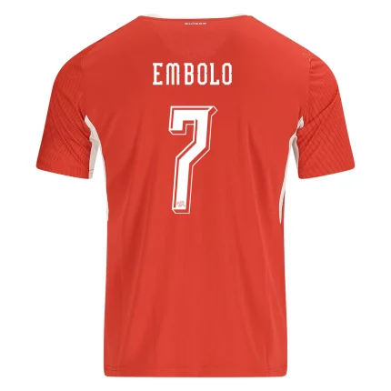 Dan Ndoye Switzerland 26/27 Home back view