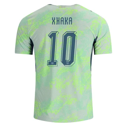 Granit Xhaka Switzerland 26/27 Away back view