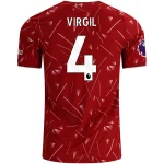 Virgil van Dijk Liverpool 26/27 Home back view