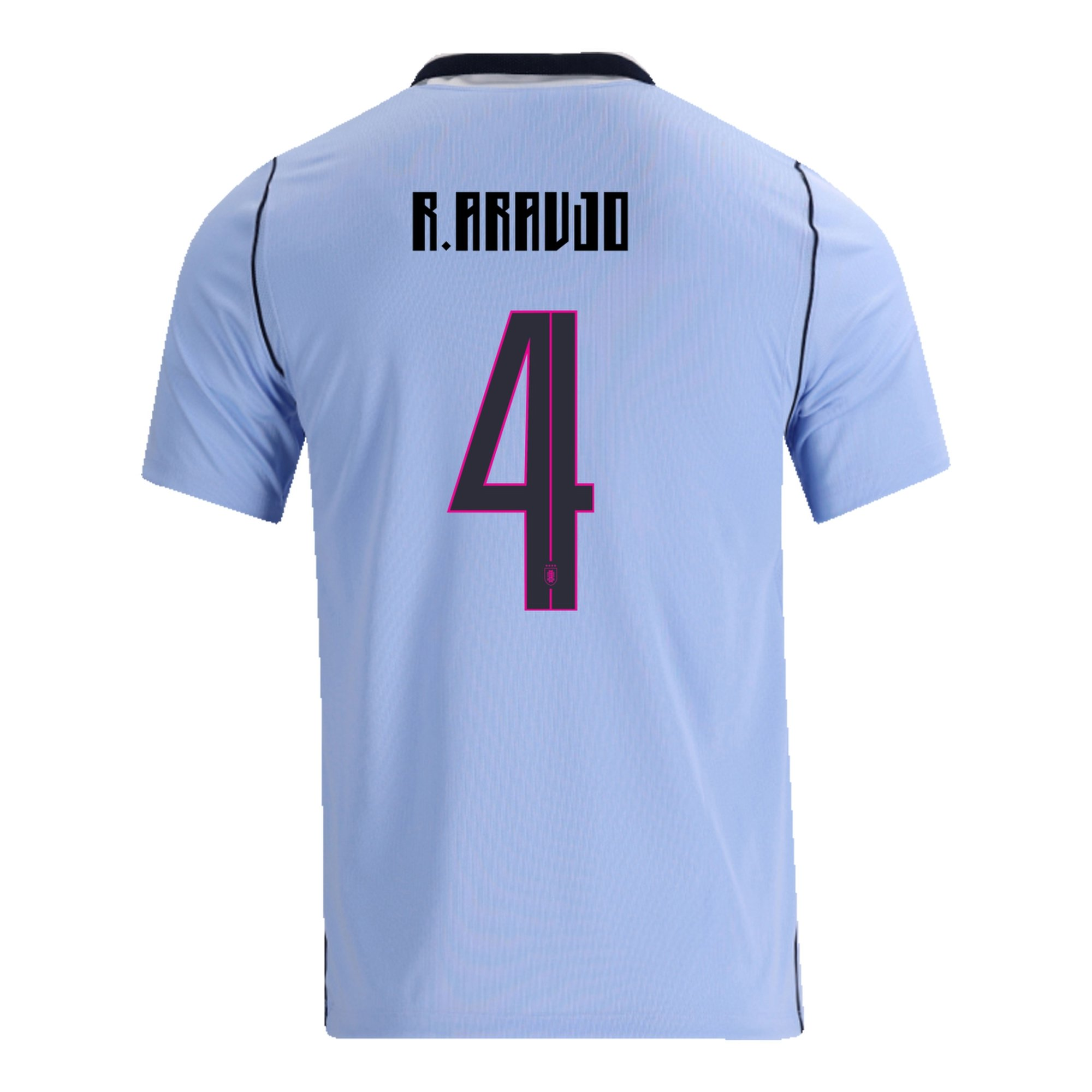 image (32) Ronald Araujo Uruguay 2026/27 Home back view