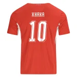 Granit Xhaka Switzerland 2026/27 Home back view