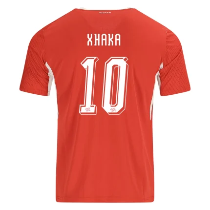 Granit Xhaka Switzerland 2026/27 Home back view