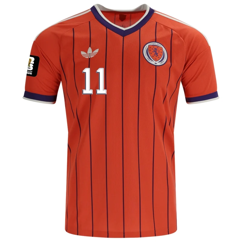 Ryan Christie Scotland 2026/27 Away Jersey Adidas