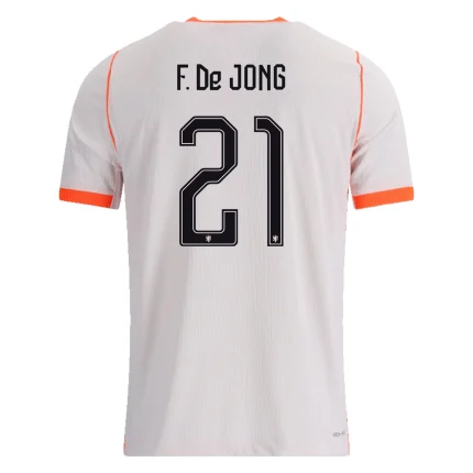 Frenkie de Jong Netherlands 26/27 Authentic Away Jersey