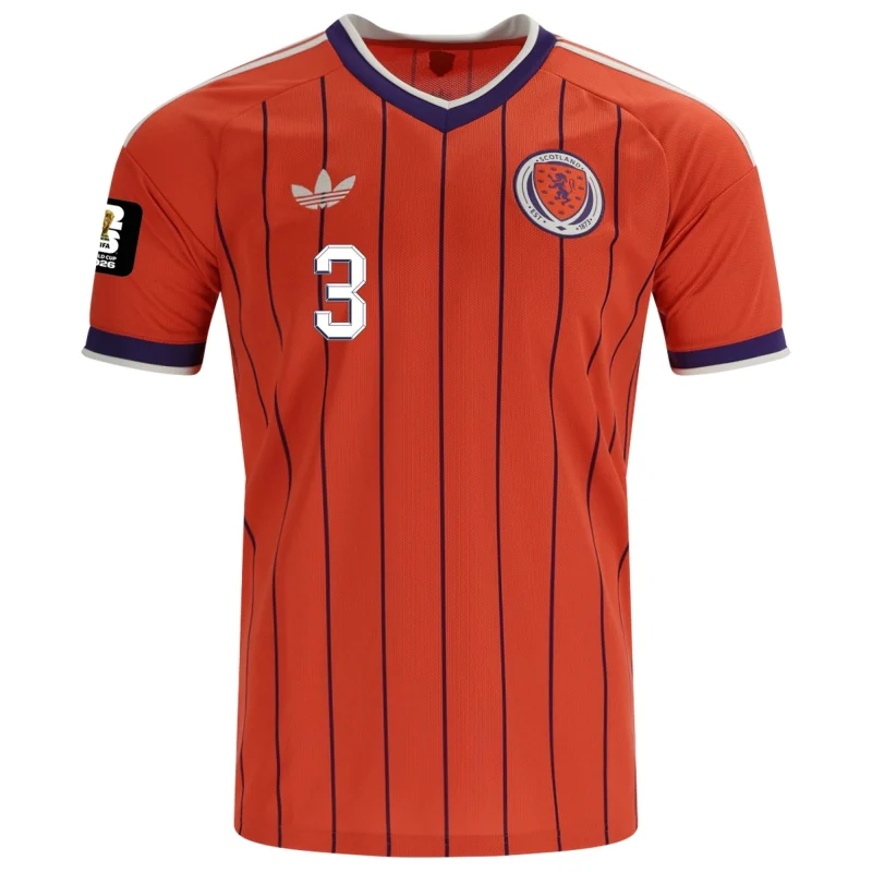Andrew Robertson Scotland 2026/27 Away Jersey Adidas