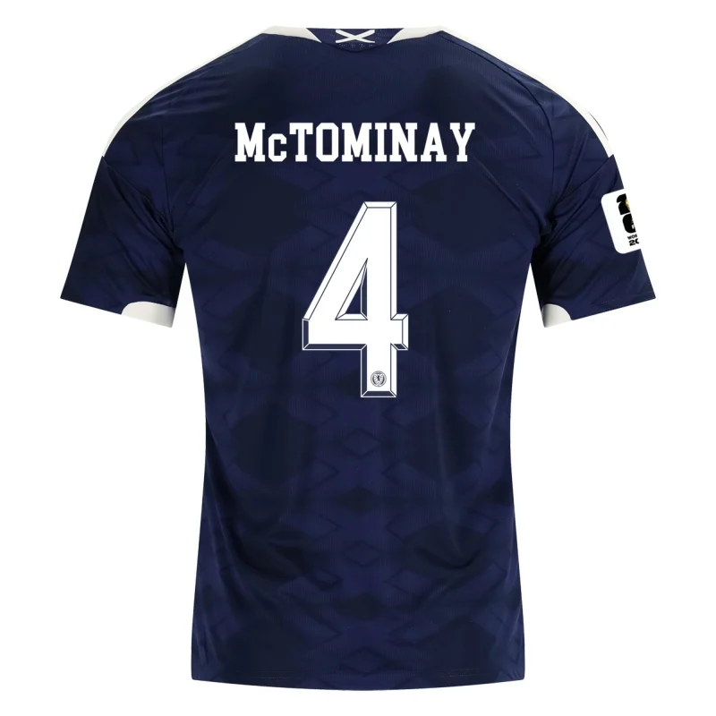 Scott McTominay Scotland 2026/27 Home Jersey Adidas
