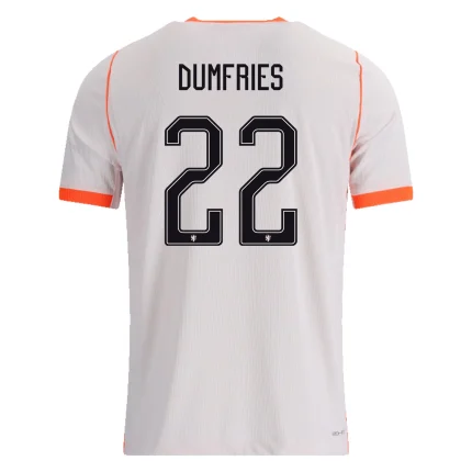 Denzel Dumfries Netherlands 26/27 Authentic Away Jersey