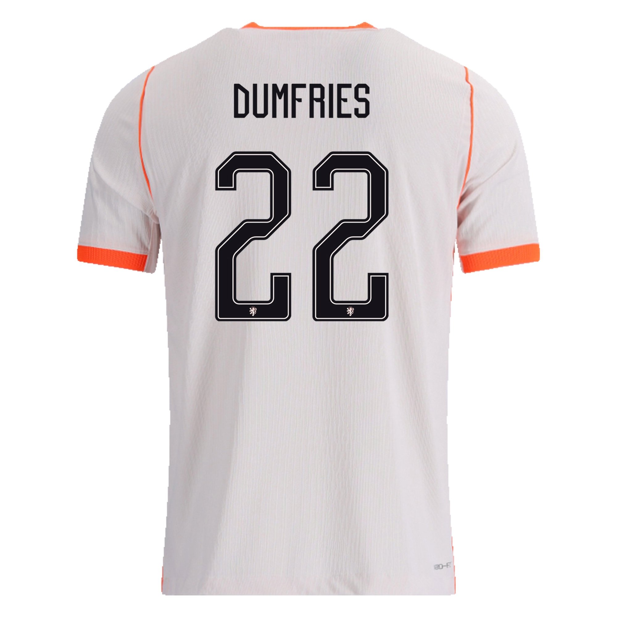 image (14) Denzel Dumfries Netherlands 26/27 Authentic Away Jersey