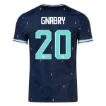 Serge Gnabry Germany 2026/27 Authentic Away Jersey by Adidas