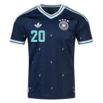 Serge Gnabry Germany 2026/27 Authentic Away Jersey by Adidas