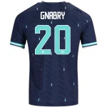 Serge Gnabry Germany 2026/27 Away Jersey by Adidas