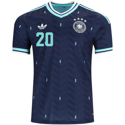 Serge Gnabry Germany 2026/27 Away Jersey by Adidas