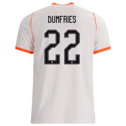 Denzel Dumfries Netherlands 26/27 Away Jersey