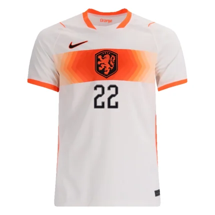 Denzel Dumfries Netherlands 26/27 Away Jersey