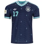 Florian Wirtz Germany 2026/27 Away Jersey by Adidas