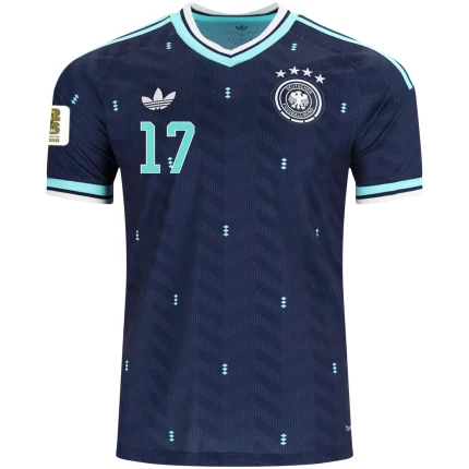 Florian Wirtz Germany 2026/27 Away Jersey by Adidas