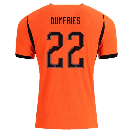 Denzel Dumfries Netherlands 26/27 Authentic Home Jersey
