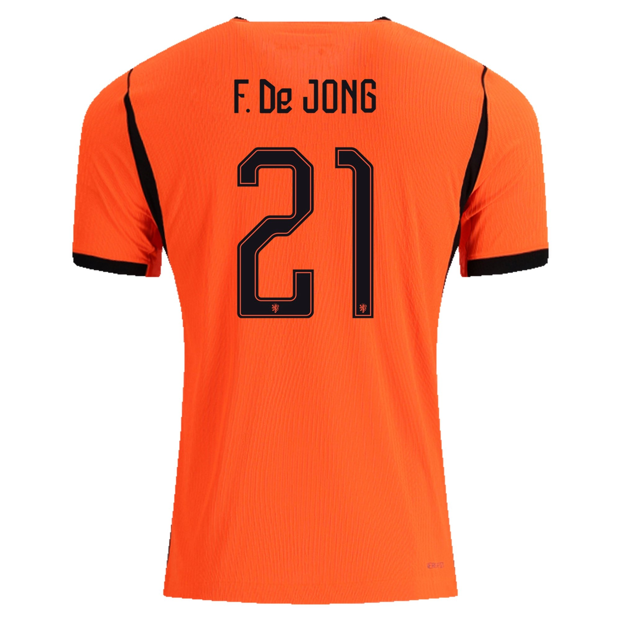 image (36) Frenkie de Jong Netherlands 26/27 Authentic Home Jersey
